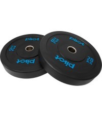 Pivot Fitness Pro Training Bumper Plates 20 kg Set