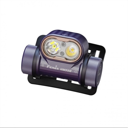 Fenic HM55R dark purple headlamp flashlight