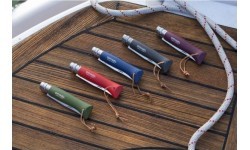 Nazis Opinel Colorama 08 Inox Grab, brūns, ar siksniņu
