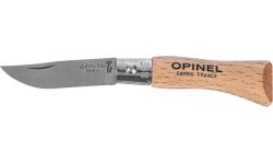 Opinel 02 inox beech knife