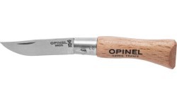 Opinel 02 inox beech knife