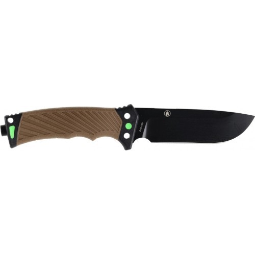 Нож с фиксированным клинком Ganzo G8012V2-DY flintlock