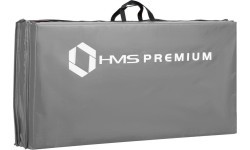 Foldable Gymnastic Mattress HMS Premium MGS01, 2400x1200mm, Gray 