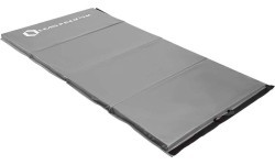 Salokāms vingrošanas matracis HMS Premium MGS01, 2400 x 1200 mm, pelēks