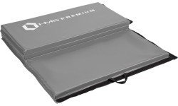 Foldable Gymnastic Mattress HMS Premium MGS01, 2400x1200mm, Gray 