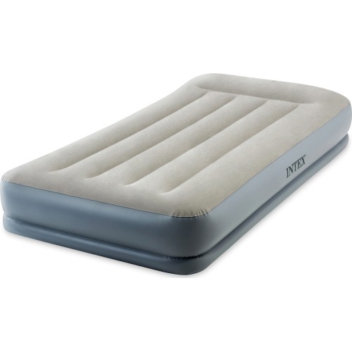 Piepūšams vienvietīgs matracis 191x99 cm ar pumpi Intex 64116ND