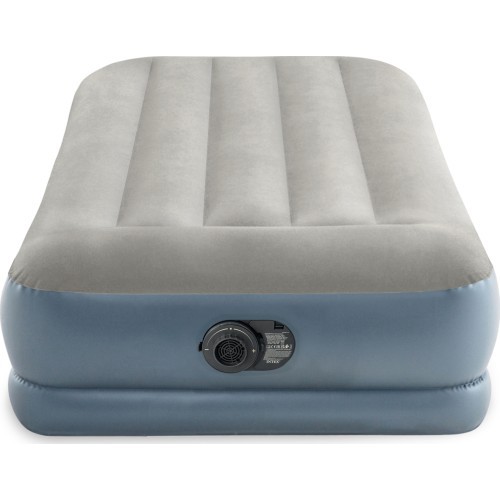 Materac dmuchany 191x99cm z pompką jednoosobowy Intex 64116ND
