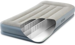 Piepūšams vienvietīgs matracis 191x99 cm ar pumpi Intex 64116ND