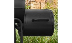 Pārnēsājams kokogļu grils Char-Griller Fire Box ar sānu uguns kaste