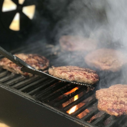 Pārnēsājams kokogļu grils Char-Griller Fire Box ar sānu uguns kaste