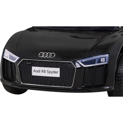Elektromobilis Audi R8, melns