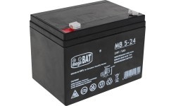 Transportlīdzekļa akumulators 24V 5AH