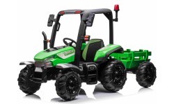 Tractor Vehicle BLAST With Trailer Green