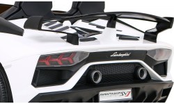 Электромобиль Lamborghini SVJ Drift, белый