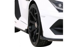Elektromobilis Lamborghini SVJ Drift, balts