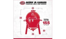 Char-Griller Akorn Jr. Kamado