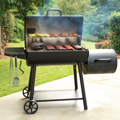 Āra grils-kūpinātava Char-Griller Smoking Champ