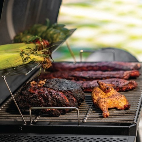 Char-Griller Smoking Champ Outdoor Grill-Smoker