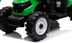 MEGA D68 Tractor Vehicle With Trailer Green