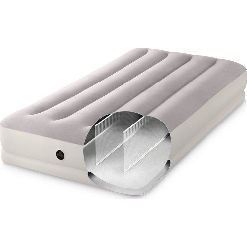 Piepūšams vienvietīgs matracis ar USB sūkni INTEX 64177, 191x99x30 cm