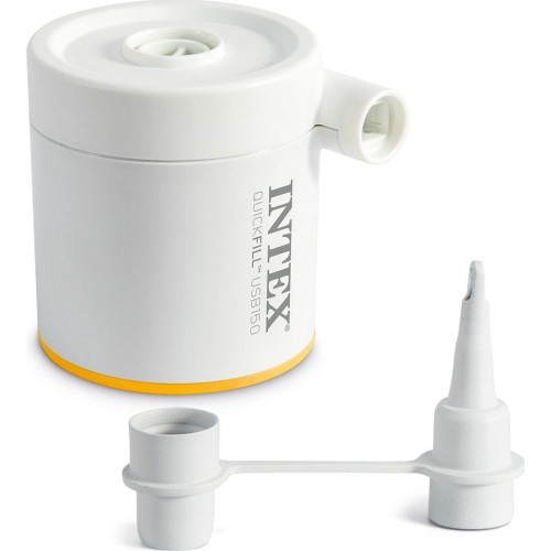 Надувной односпальный матрас с USB-насосом INTEX 64177, 191x99x30 см