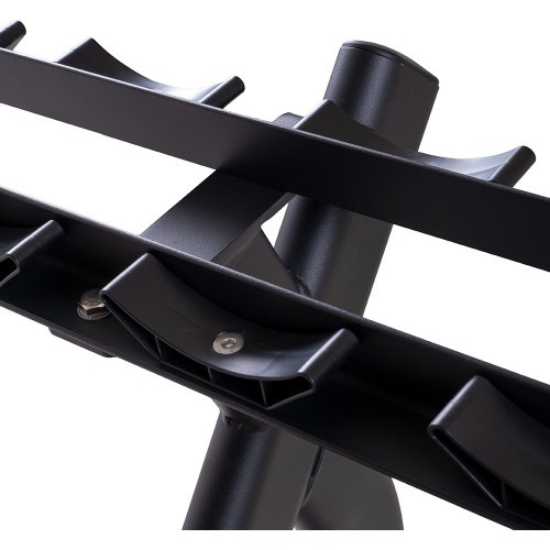 Two-Shelf Single-Handed Dumbbell Rack inSPORTline GymRack II