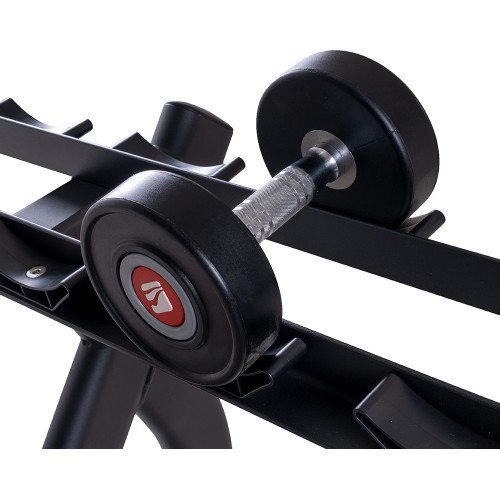 Two-Shelf Single-Handed Dumbbell Rack inSPORTline GymRack II