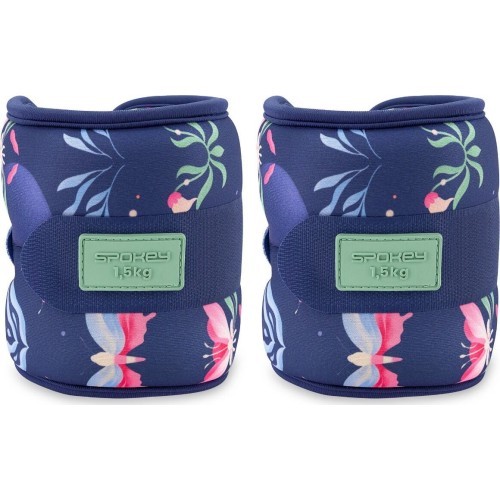 Plaukstu un potīšu smaguma manžetes Spokey The Bloom Form, 2x 1,5 kg