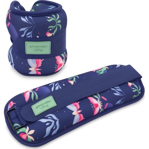 Plaukstu un potīšu smaguma manžetes Spokey The Bloom Form, 2x 1,5 kg