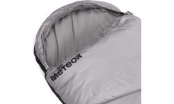 Śpiwór meteor safari l - L - Black Grey