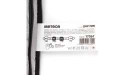 Śpiwór meteor safari l - L - Black Grey