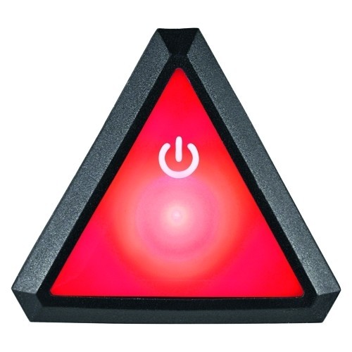 Ķiveres lukturis Uvex plug-in LED Quatro red