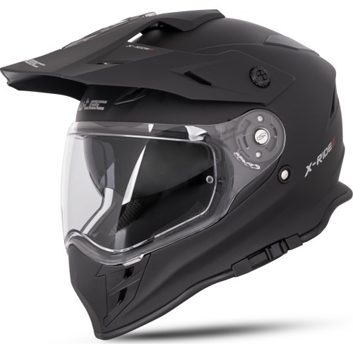 Motociklista ķivere W-TEC Valso - Melna