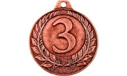 Medaļa NP13 Trešā vieta - 40 mm - Bronza