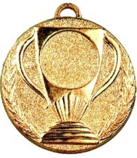 Медаль Z251 - 60 mm - Золотой