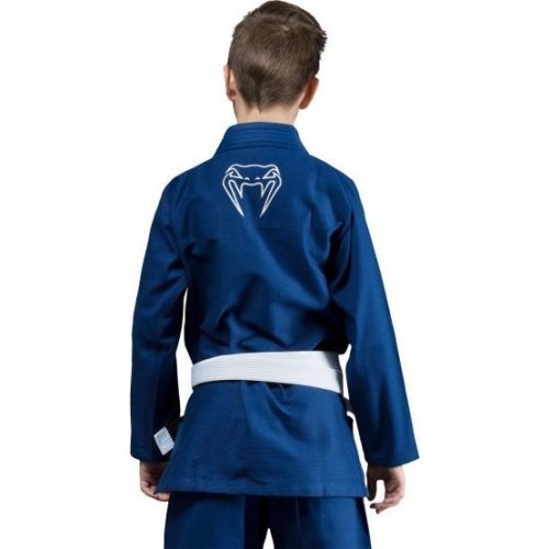 Кимоно для БЖЖ Venum Contender Kids (белый пояс в комплекте) – синее