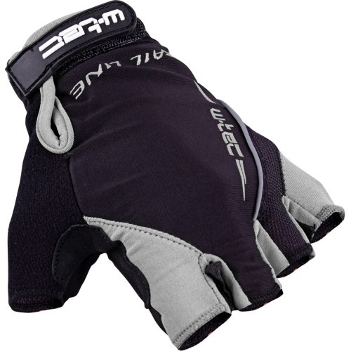 Велоперчатки W-TEC Kauzality - Black and grey
