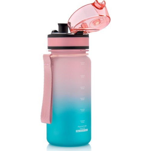 Sports water bottle meteor 350 ml - Pink || Turquoise