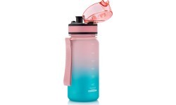 Sporta ūdens pudele Meteor 350 ml - Rozā || Tirkīza