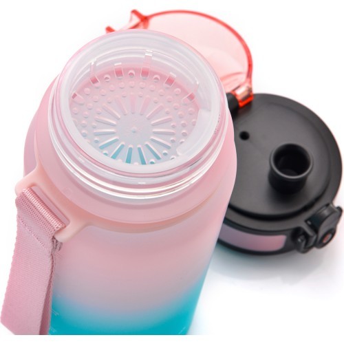 Sports water bottle meteor 350 ml - Pink || Turquoise