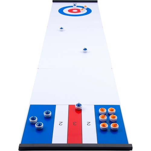 Kērlinga un šaflborda komplekts Longfield, 180 cm