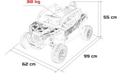 Kawasaki TERYX KRX1000 Black Buggy
