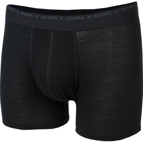 Bokseršorti Aclima LW, Jet Black, izmērs XS - 123