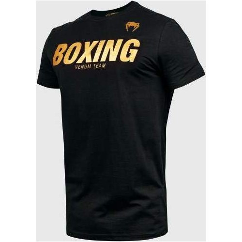 Футболка Venum Boxing VT – чёрный/золотой