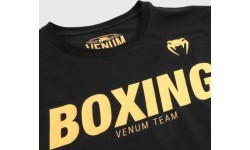Футболка Venum Boxing VT – чёрный/золотой