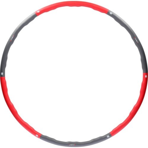 HHP002 красно-серый обруч Hula Hoop 100 см HMS