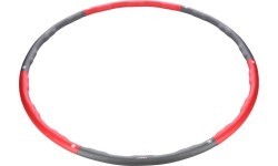 HHP002 красно-серый обруч Hula Hoop 100 см HMS