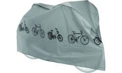 Velosipēda pārsegs 200x110 cm (sudraba)
