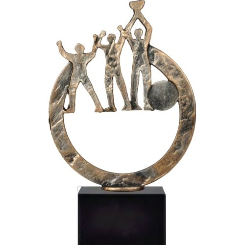 Statuete BEL434 Uzvara - 23cm - Sidabras/Bronza
