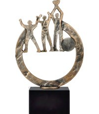 Статуэтка BEL434 Победа - 25cm - Sidabras/Bronza